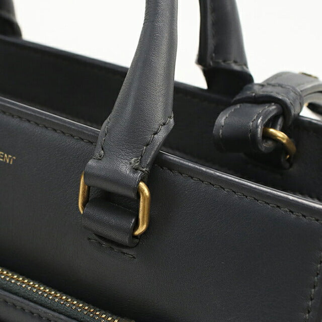 中古 サンローラン ハンドバッグ レディース ブランド SAINT LAURENT イースト ウエスト 554116 グレー USDSL112907011