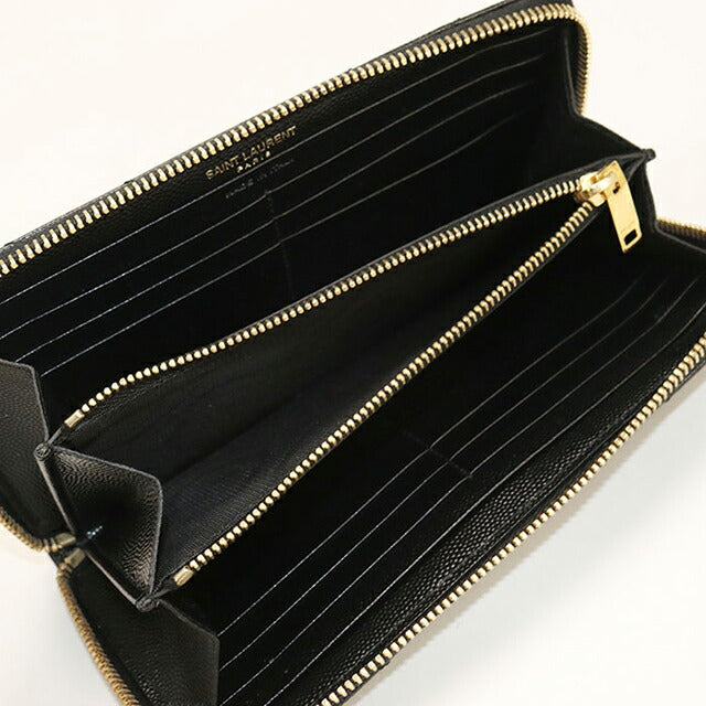 中古 サンローラン 長財布ラウンドファスナー レディース ブランド SAINT LAURENT モノグラム・サンローラン フルジップウォレット 358094 USDSL112947011