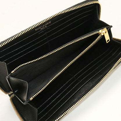 中古 サンローラン 長財布ラウンドファスナー レディース ブランド SAINT LAURENT モノグラム・サンローラン フルジップウォレット 358094 USDSL112947011