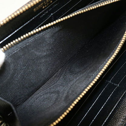中古 サンローラン 長財布ラウンドファスナー レディース ブランド SAINT LAURENT モノグラム・サンローラン フルジップウォレット 358094 USDSL112947011