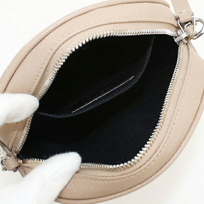 中古 サンローラン ショルダーバッグ レディース ブランド SAINT LAURENT ヴィニル チェーン 610436 ベージュ USDSL113361011