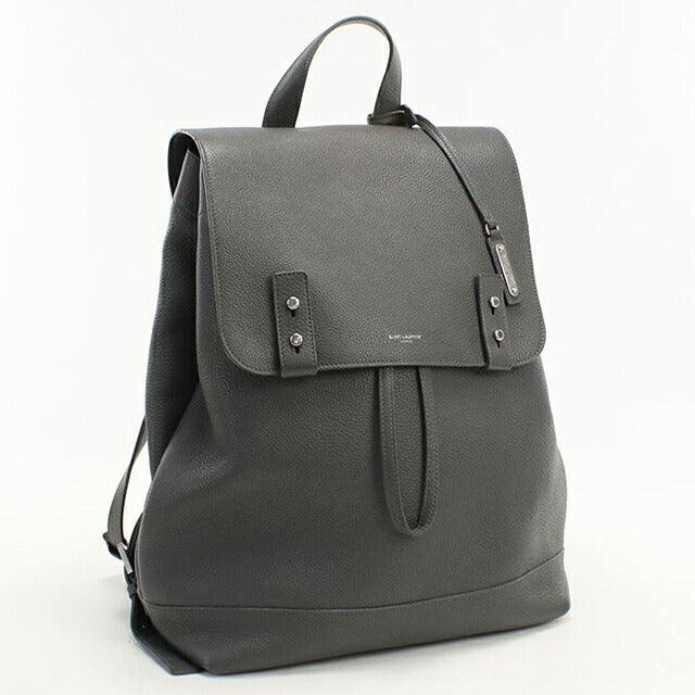 中古 サンローラン リュック メンズ ブランド SAINT LAURENT バックパックサック・ド・ジュール 480585 グレー USDSL113556011