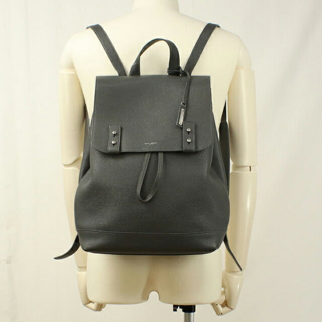 中古 サンローラン リュック メンズ ブランド SAINT LAURENT バックパックサック・ド・ジュール 480585 グレー USDSL113556011