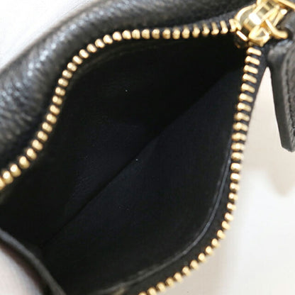 中古 サンローラン 三つ折り財布 三折財布 レディース ブランド SAINT LAURENT コンパクトウォレット レザー 607925 ブラック USDSL113889011