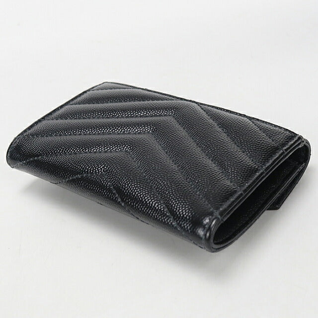 中古 サンローラン 二つ折り財布 二折財布 レディース ブランド SAINT LAURENT モノグラム スモール エンベロープウォレット 414404 USDSL114128011