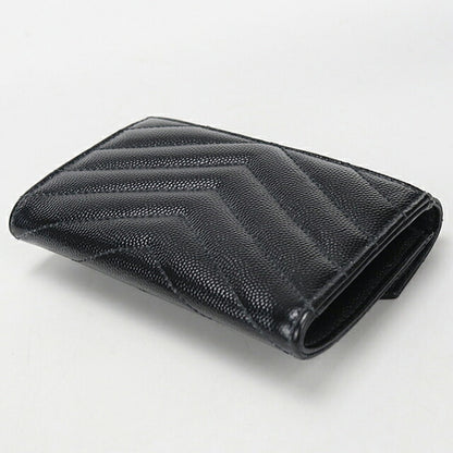 中古 サンローラン 二つ折り財布 二折財布 レディース ブランド SAINT LAURENT モノグラム スモール エンベロープウォレット 414404 USDSL114128011