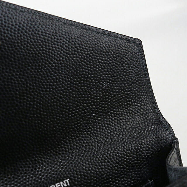 中古 サンローラン 二つ折り財布 二折財布 レディース ブランド SAINT LAURENT モノグラム スモール エンベロープウォレット 414404 USDSL114128011