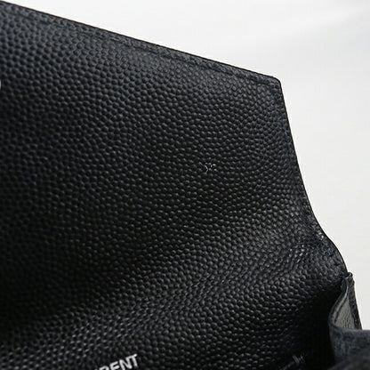 中古 サンローラン 二つ折り財布 二折財布 レディース ブランド SAINT LAURENT モノグラム スモール エンベロープウォレット 414404 USDSL114128011