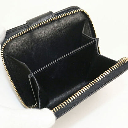 中古 サンローラン 二つ折り財布 二折財布 レディース ブランド SAINT LAURENT レザー 352906 ブラック USDSL114543011