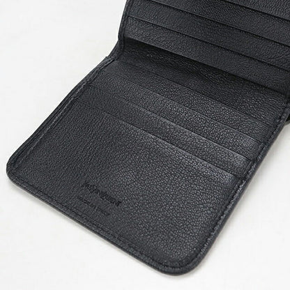 中古 サンローラン 二つ折り財布 二折財布 レディース ブランド SAINT LAURENT レザー 352906 ブラック USDSL114543011