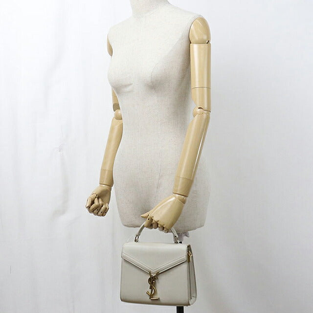 中古 サンローラン ハンドバッグ レディース ブランド SAINT LAURENT カサンドラ ミニ トップハンドルバッグ 2WAY 623930 USDSL114954011