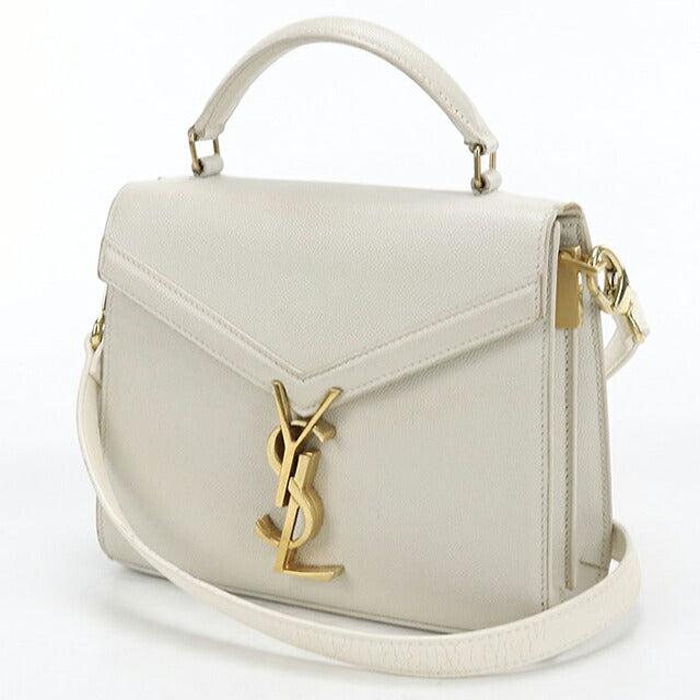 中古 サンローラン ハンドバッグ レディース ブランド SAINT LAURENT カサンドラ ミニ トップハンドルバッグ 2WAY 623930 USDSL114954011