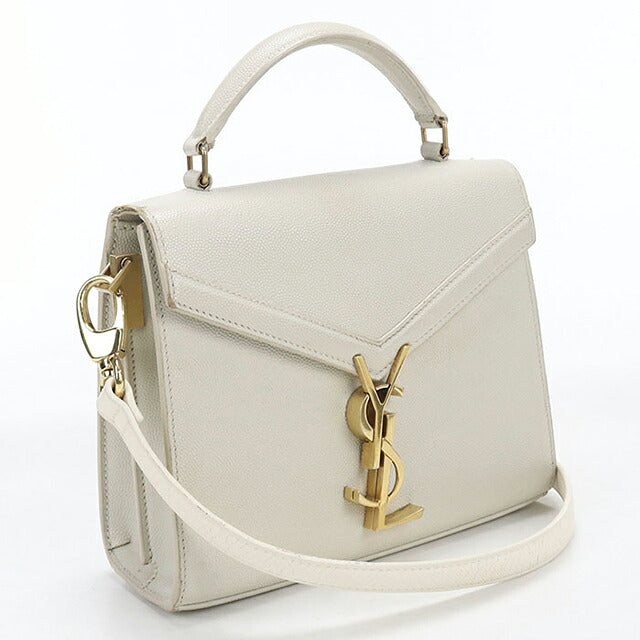 中古 サンローラン ハンドバッグ レディース ブランド SAINT LAURENT カサンドラ ミニ トップハンドルバッグ 2WAY 623930 USDSL114954011