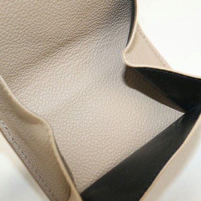 中古 サンローラン 三つ折り財布 三折財布 レディース ブランド SAINT LAURENT YSLライン 620287 ベージュ USDSL115114011
