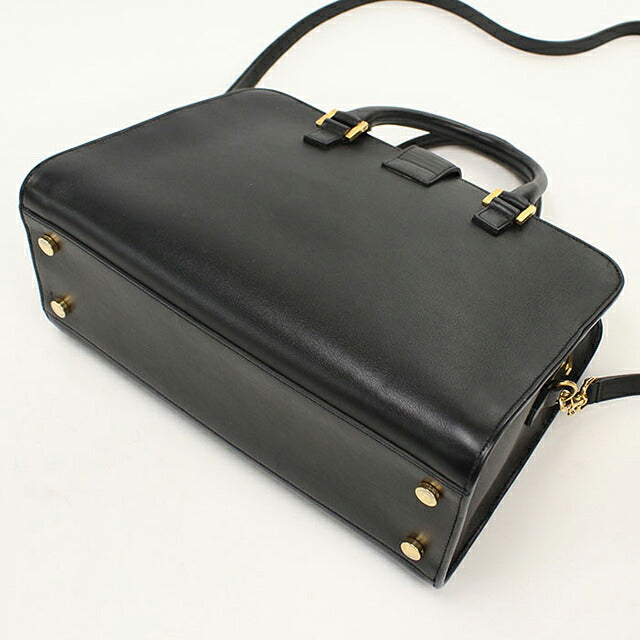 中古 サンローラン ハンドバッグ レディース ブランド SAINT LAURENT  モノグラムカバス 357395 ブラック USDSL115166011