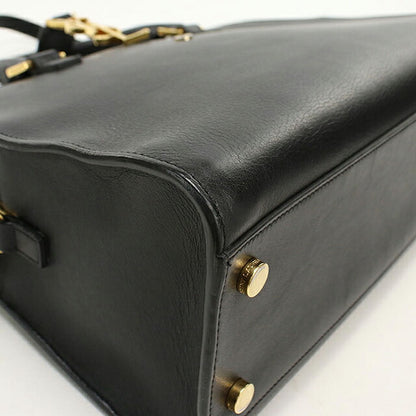 中古 サンローラン ハンドバッグ レディース ブランド SAINT LAURENT  モノグラムカバス 357395 ブラック USDSL115166011