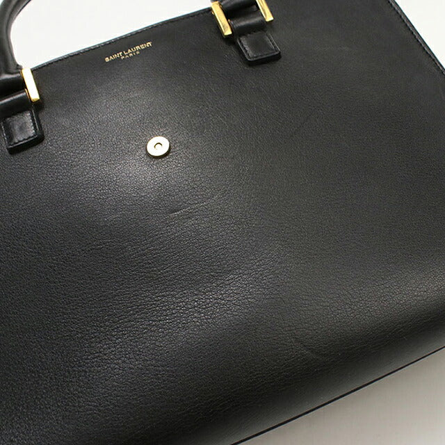 中古 サンローラン ハンドバッグ レディース ブランド SAINT LAURENT  モノグラムカバス 357395 ブラック USDSL115166011