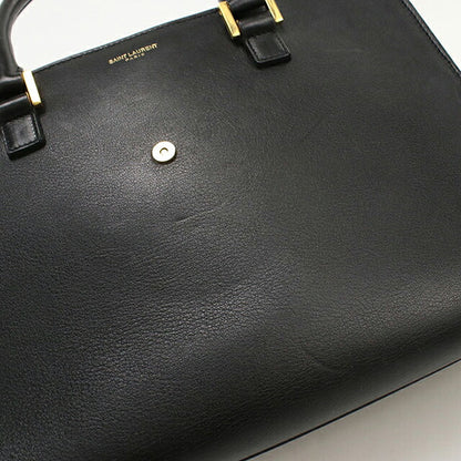 中古 サンローラン ハンドバッグ レディース ブランド SAINT LAURENT  モノグラムカバス 357395 ブラック USDSL115166011
