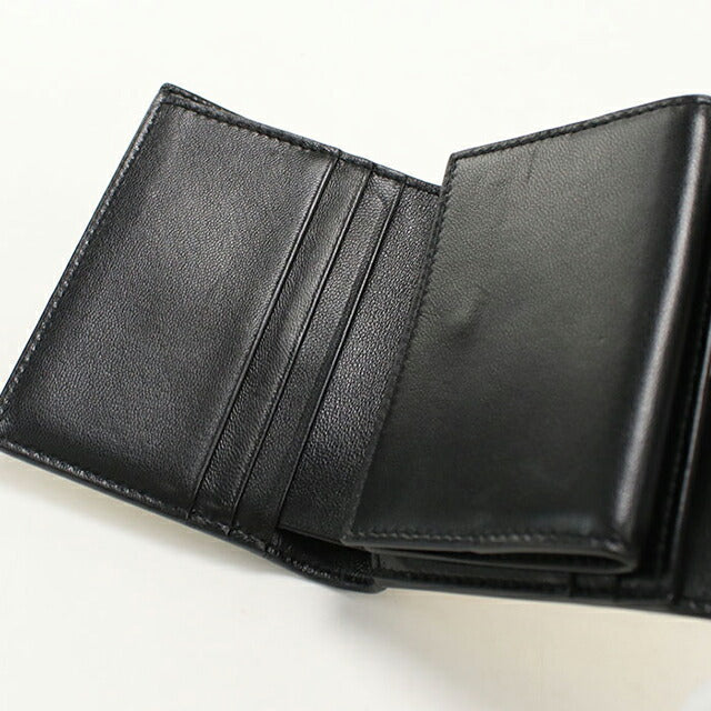 中古 サンローラン 三つ折り財布 三折財布 レディース ブランド SAINT LAURENT マルチフォールド ウォレット 712688 ベージュ USDSL115224011
