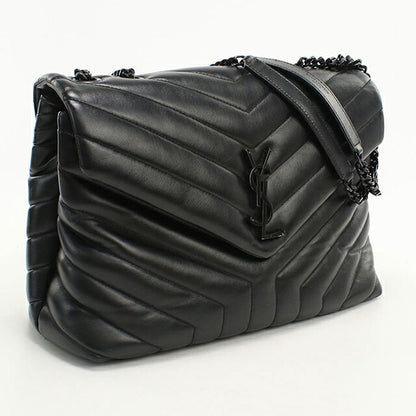 中古 サンローラン ショルダーバッグ レディース ブランド SAINT LAURENT カサンドラ チェーンショルダーバッグ 574946 ブラック USDSL115600011