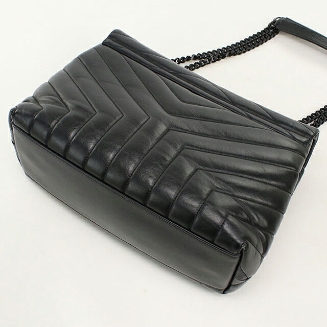 中古 サンローラン ショルダーバッグ レディース ブランド SAINT LAURENT カサンドラ チェーンショルダーバッグ 574946 ブラック USDSL115600011