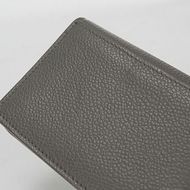 中古 サンローラン 名刺入れ メンズ ブランド SAINT LAURENT ビジネスカードケース 468994 グレー USDSL116037011