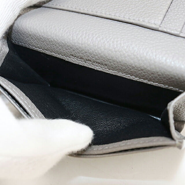 中古 サンローラン 名刺入れ メンズ ブランド SAINT LAURENT ビジネスカードケース 468994 グレー USDSL116037011