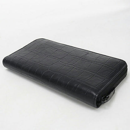 中古 サンローラン 長財布ラウンドファスナー レディース ブランド SAINT LAURENT フルジップウォレット 617415 ブラック USDSL116248011