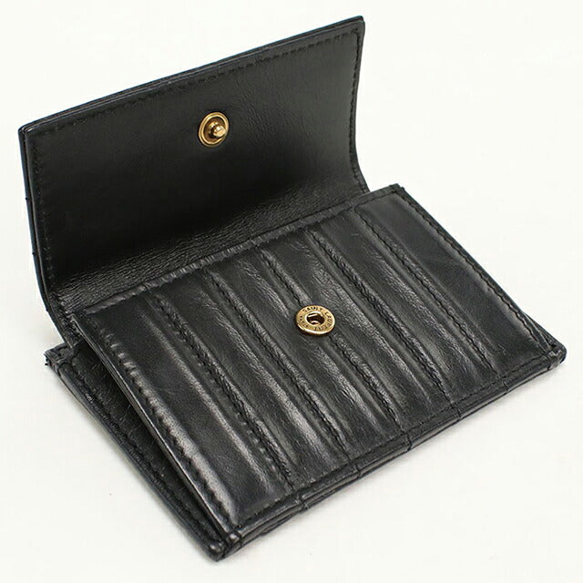 中古 サンローラン コインケース コンパクト レディース ブランド SAINT LAURENT  フラグメントケース カードケース  553419 ブラック USDSL116657011