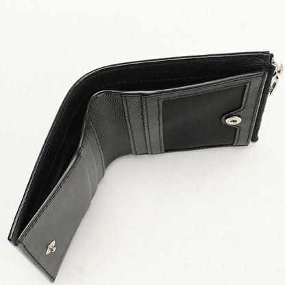 中古 サンローラン 二つ折り財布 二折財布 コンパクト ユニセックス ブランド SAINT LAURENT 575789 ブラック USDSL116908011
