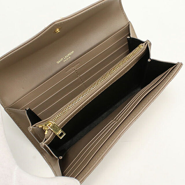 中古 サンローラン 長財布二折 レディース ブランド SAINT LAURENT
