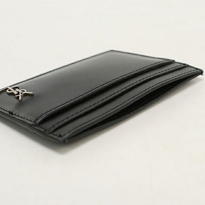 中古 サンローラン カードケース コンパクト レディース ブランド SAINT LAURENT タイニーカサンドラ  607603 1JB0E 1000 ブラック USDSL117058011