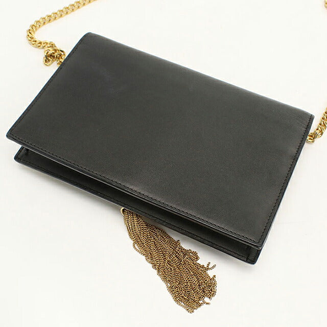 二手 Saint Laurent 链条钱包女装品牌 SAINT LAURENT Kate 流苏 452159 黑色 USDSL117794011