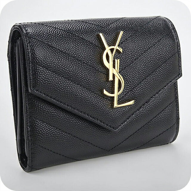 Used Saint Laurent Trifold Wallet Trifold Wallet Compact Women&