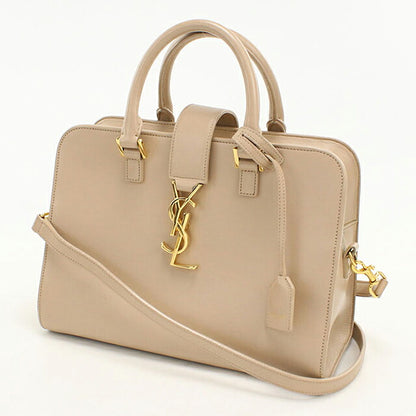 二手 Saint Laurent 手提包女装品牌 SAINT LAURENT Baby Cabas 2WAY 372087 米色 USDSL118209011