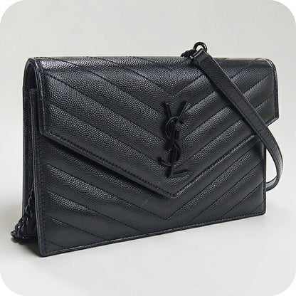 Used Saint Laurent Chain Wallet Women&