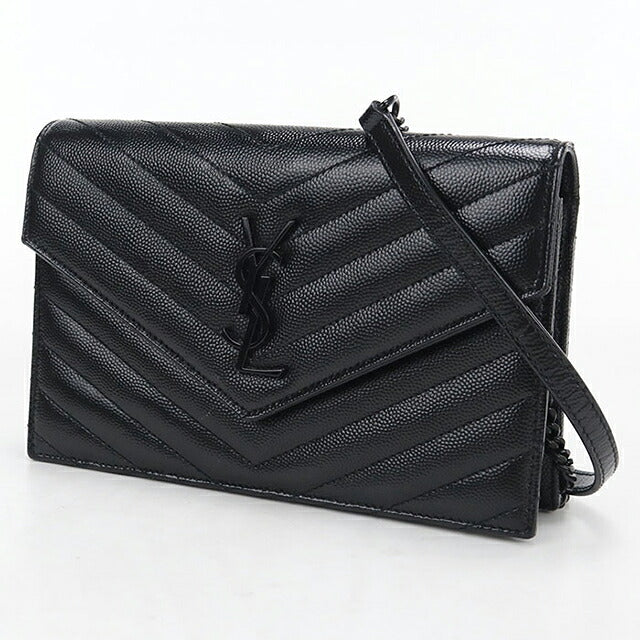 Used Saint Laurent Chain Wallet Women&