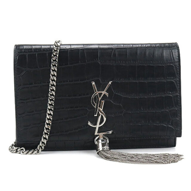二手 Saint Laurent 链条钱包女装品牌 SAINT LAURENT Kate 流苏 452159 黑色 USDSL118736011