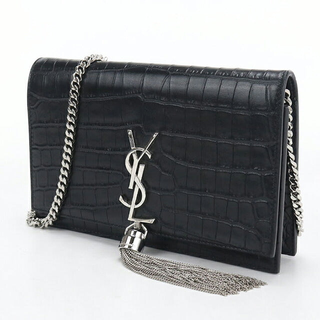 二手 Saint Laurent 链条钱包女装品牌 SAINT LAURENT Kate 流苏 452159 黑色 USDSL118736011