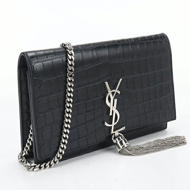 二手 Saint Laurent 链条钱包女装品牌 SAINT LAURENT Kate 流苏 452159 黑色 USDSL118736011