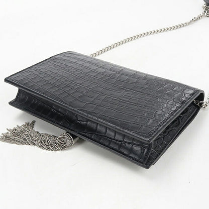 二手 Saint Laurent 链条钱包女装品牌 SAINT LAURENT Kate 流苏 452159 黑色 USDSL118736011