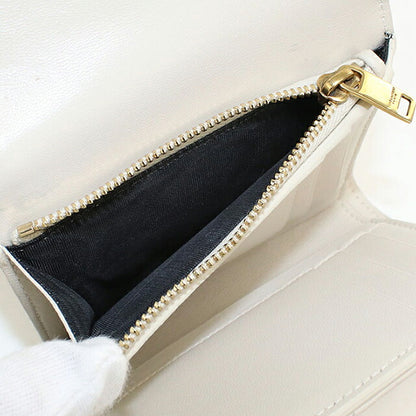 中古 サンローラン 三つ折り財布 三折財布 コンパクト レディース ブランド SAINT LAURENT ゲイビー コンパクトウォレット 692684 USDSL118845011
