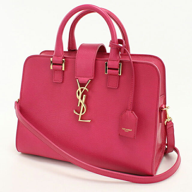 二手 Saint Laurent 手提包女装品牌 SAINT LAURENT Baby Monogram Cabas 2WAY 568853 粉色 USDSL118881011