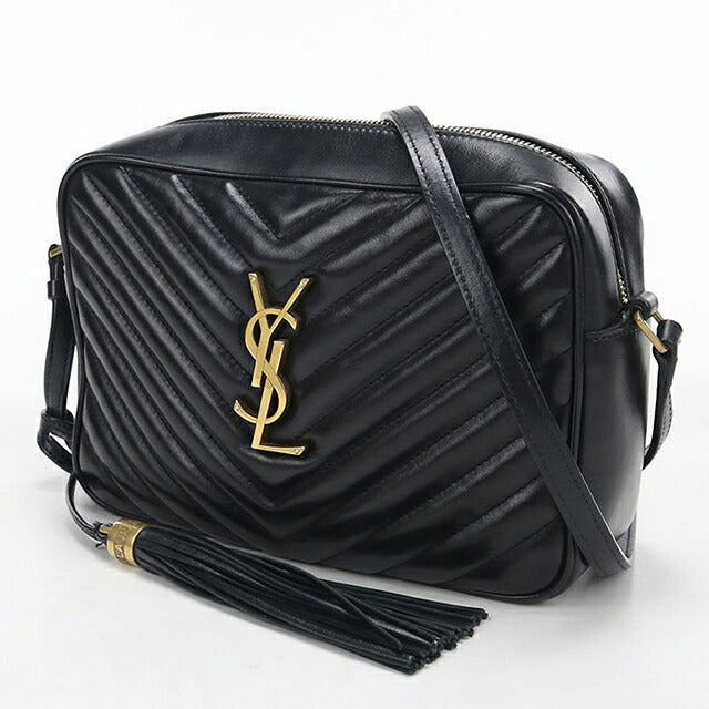 二手 Saint Laurent 单肩包女装品牌 SAINT LAURENT Lou 相机包 612544 黑色 USDSL118891011