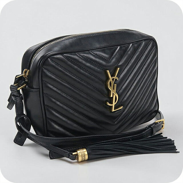 二手 Saint Laurent 单肩包女装品牌 SAINT LAURENT Lou 相机包 612544 黑色 USDSL118891011
