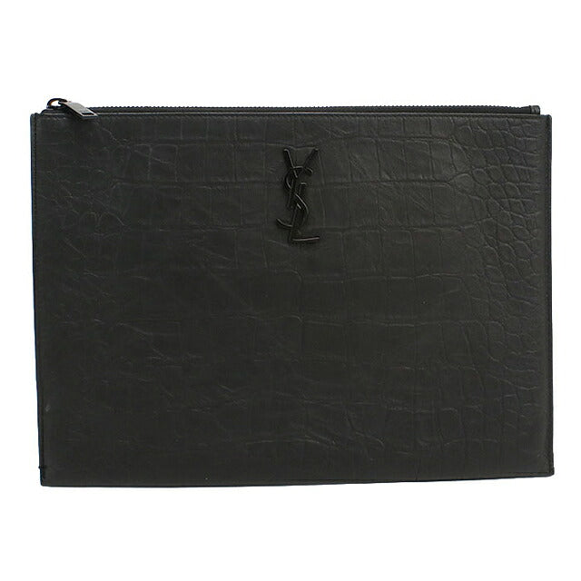 中古 サンローラン クラッチバッグ メンズ ブランド SAINT LAURENT   453249 ブラック USDSL118994011