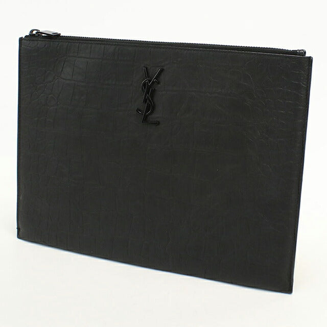 中古 サンローラン クラッチバッグ メンズ ブランド SAINT LAURENT   453249 ブラック USDSL118994011