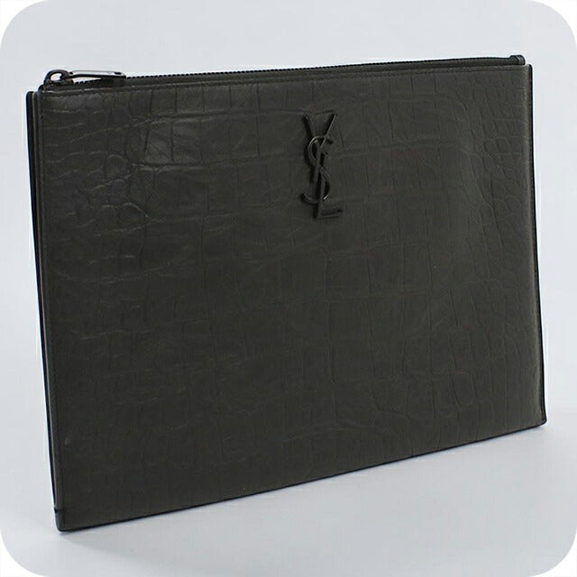 中古 サンローラン クラッチバッグ メンズ ブランド SAINT LAURENT   453249 ブラック USDSL118994011