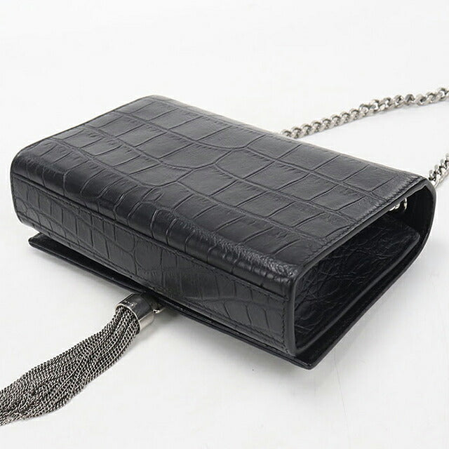 二手 Saint Laurent 单肩包女装品牌 SAINT LAURENT 凯特流苏链 354120 黑色 USDSL119073011
