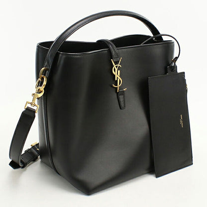 中古 サンローラン ハンドバッグ レディース ブランド SAINT LAURENT LE37 2WAY 742828 ブラック USDSL119104011